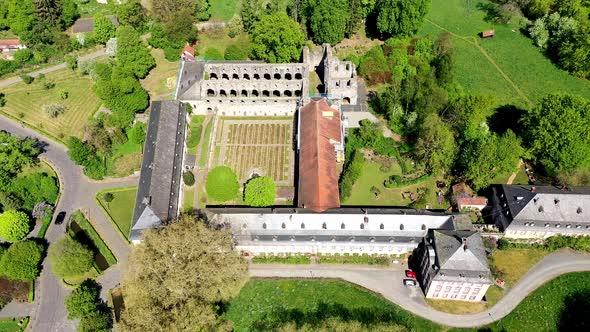 Arnsburg Abbey near Lich, Hesse, Germany