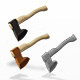 Axe 3d model - 3DOcean Item for Sale