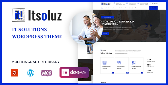Itsoluz - IT Solutions WordPress Theme