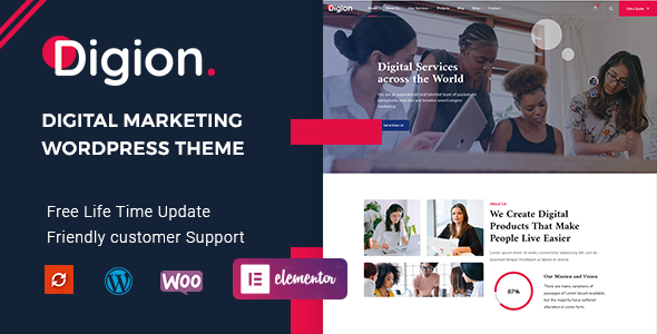 Digion - Online Digital Marketing WordPress Theme