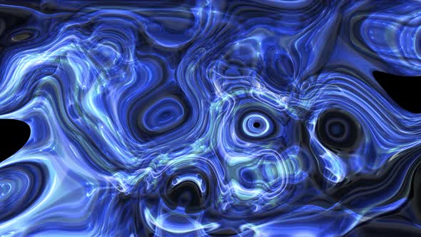 Abstract Blue Color Glow Colorful Liquid Background Animation