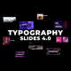Typography Slides 4.0 | After Effects - VideoHive Item for Sale