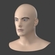 Natural Male Head 01 Generic Mesh - 3DOcean Item for Sale
