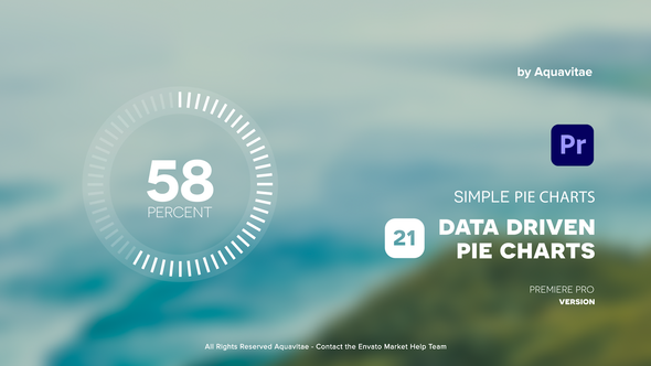 Simple Pie Charts l MOGRT for Premiere Pro