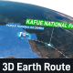 3D Earth Route - VideoHive Item for Sale
