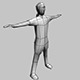 Low Poly People Man Base Object include Bone and R - 3DOcean Item for Sale