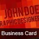 Pixel Business Card - GraphicRiver Item for Sale