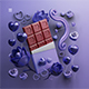 Valentine Chocolate Bar - GraphicRiver Item for Sale