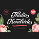 Thalia Kendrick - Script Font - GraphicRiver Item for Sale