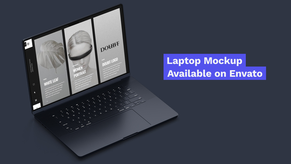Laptop Mockup - 4K UltraHD