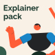 Explainer 2D Character Animation Pack - VideoHive Item for Sale