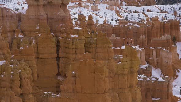 Bryce Canyon in Winter. Utah, USA