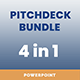 PitchBundle - PitchDeck Presentation Bundle 4 in 1 - GraphicRiver Item for Sale