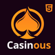 Casinous - Online Casino HTML Template - ThemeForest Item for Sale