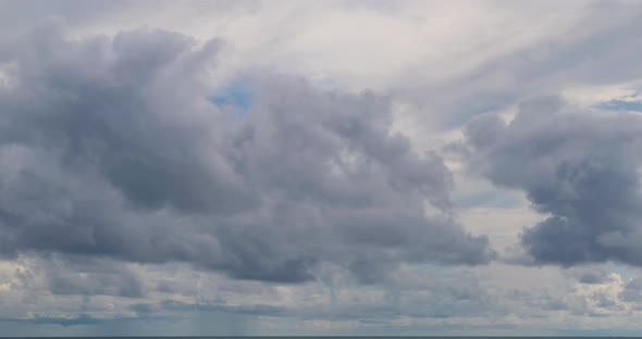 Amazing Time-lapse video The huge clouds were moving as fast . Cloud texture background animated.