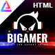 Bigamer - Online eSports And Gaming Tournaments HTML Template - ThemeForest Item for Sale