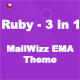 Ruby - 3 in 1 Mailwizz Modern Customizable Theme with Landing Page - CodeCanyon Item for Sale