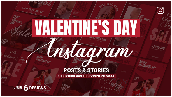 Valentine's Day Instagram Ad V107