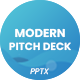 Creative Modern Pitch Deck PowerPoint Template - GraphicRiver Item for Sale