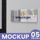 Wall Glass Logo Mockups - GraphicRiver Item for Sale