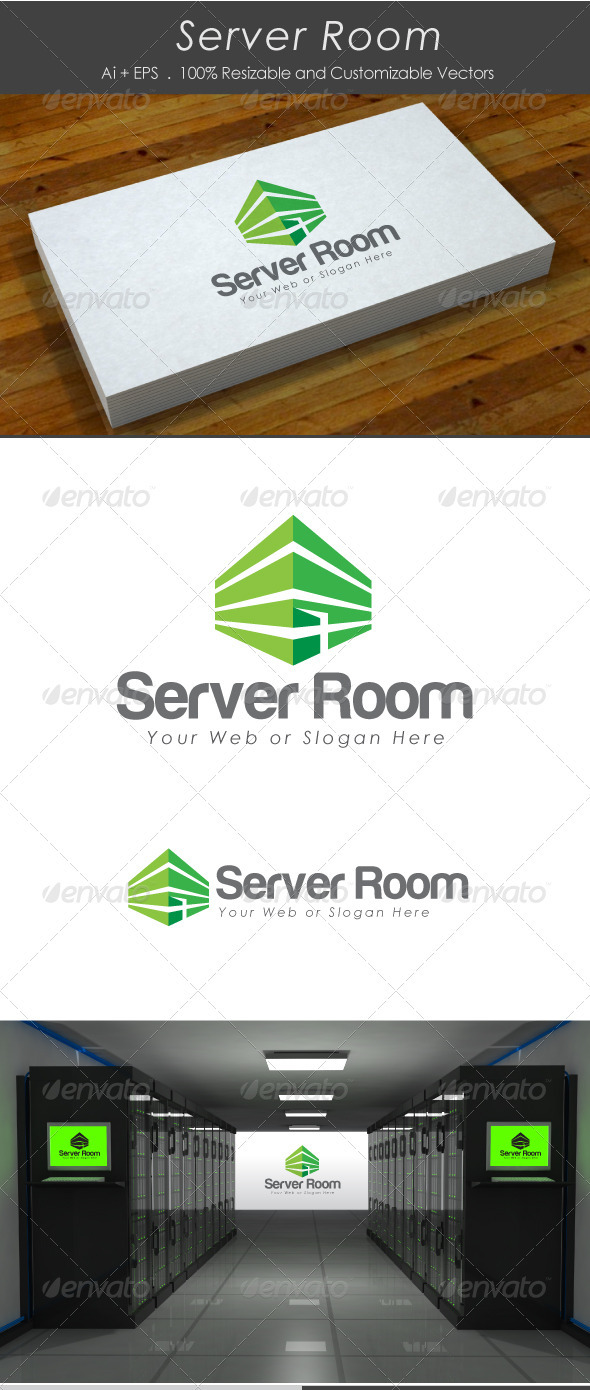 Server Room Logo