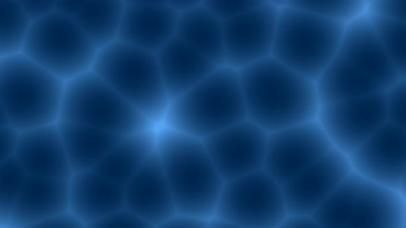 Aqua Dark Zoom In Cell Pattern Abstract Background Animated