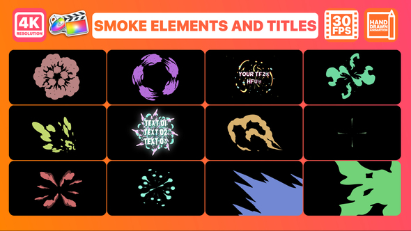 Smoke Pack 02 and Titles for FCPX alt