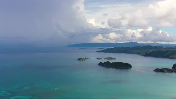 Thunderclouds Over the Sea