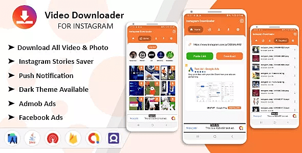 Instagram Downloader – Videos, Photos, Stories, Reels, ITGV – All In One Instagram Downloader App