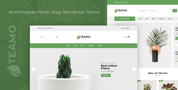 Teamo - MultiPurpose Plants ShopTheme