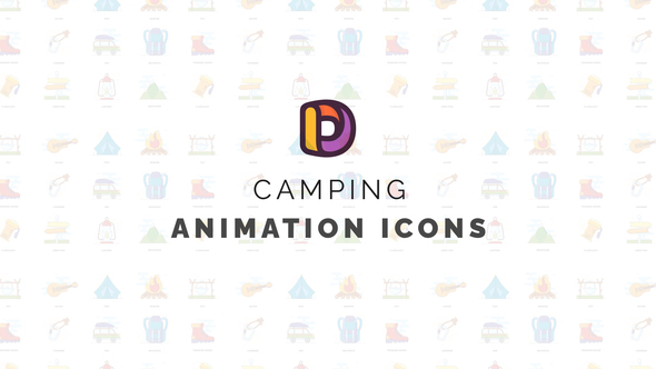 Camping - Animation Icons