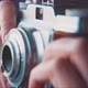 Woman photographer taking a picture, close up - VideoHive Item for Sale