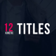 Kinetic Titles | FCPX & Apple Motion 5 - VideoHive Item for Sale