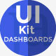 UI Kit Dashboards PowerPoint Presentation Template - GraphicRiver Item for Sale