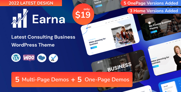 Earna - Consulting BusinessTheme