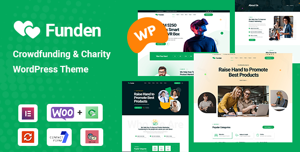 Funden - Crowdfunding & CharityTheme