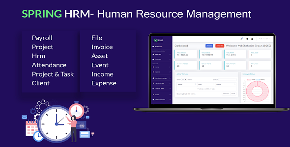 Human Resource Management PHP Scripts from CodeCanyon