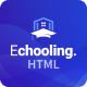 Echooling - Education HTML Template - ThemeForest Item for Sale