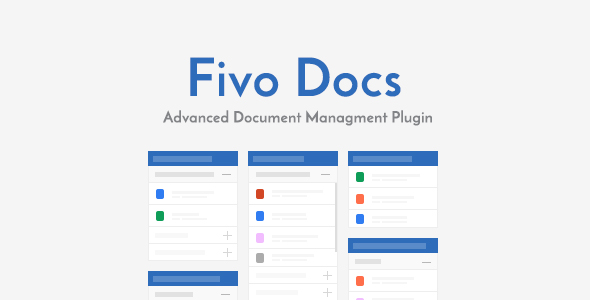 Fivo Docs – Efficient Management of WordPress Documents and Attachments