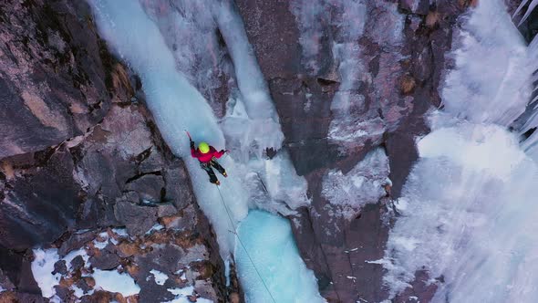 Woman is Leading on Ice