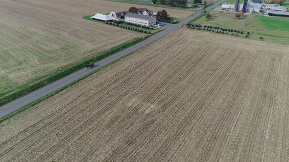 Amish Wedding in an Amish Farm Captured by a Drone