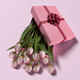 Valentines Tulips in a gift box - 3DOcean Item for Sale