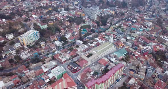 Valparaiso Favela Top Panoram