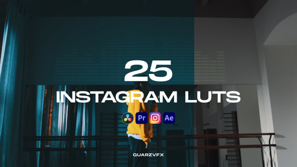 25 LUT Instagram Filters