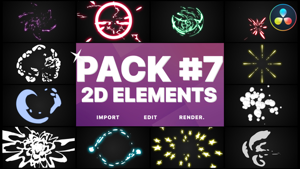 Flash FX Elements Pack 07 | DaVinci Resolve