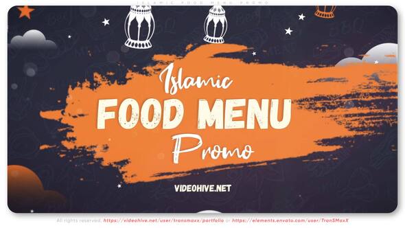 Islamic Food Menu Promo
