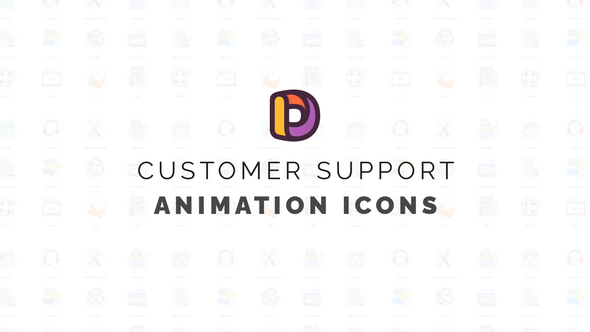 Customer support - Animation Icons