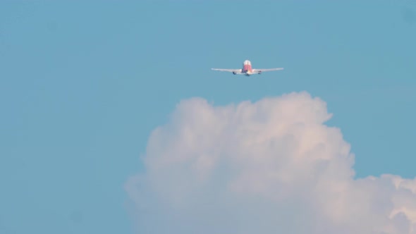 Aircraft Climb Rear View