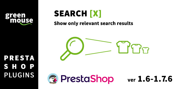 SearchX - Show Only Relevant Search Results In Prestashop