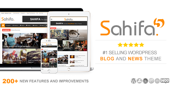 Sahifa - Responsive WordPress Noticias / Revista / Blog Tema